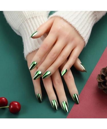 FEIlei 24x Press on Nails Glossy False Nails Full Cover Fake Nail for Women and Girls - Buy Online on GoSupps.com