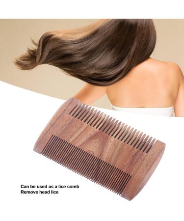 Buy Wooden Beard Comb - Elegant Fine Teeth Grooming Tool for Men | Lice Removal & Professional Quality - Buy Online on GoSupps.com