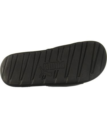 PUMA Cool Cat Slide Sandal - Men's Size 10, Black & High Risk Red - Buy Online on GoSupps.com