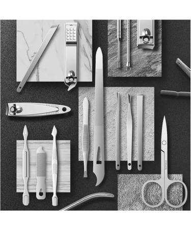 1 Set Manicure Cutters Nail Clipper Set Household Stainless Steel Ear Spoon Nail Clippers Pedicure Nail Scissors Tool (Color : K) - Buy Online on GoSupps.com