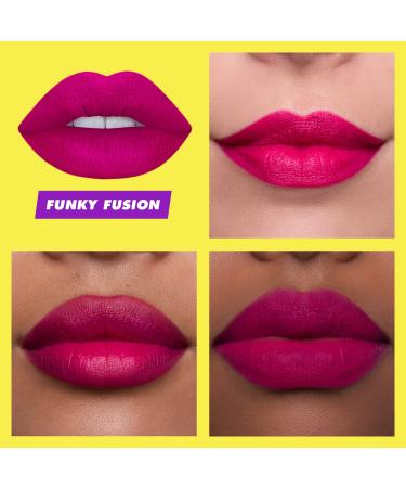 Lime Crime Soft Touch Comfort Matte Lipstick in Funky Fusion - Bright Berry Shade for Long-Lasting Full Coverage - Talc-Free & Paraben-Free - Buy Online on GoSupps.com
