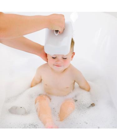 Ubbi Bath Rinse Cup for Babies & Toddlers - Essential Newborn Bath Time Tool - White - Buy Online on GoSupps.com