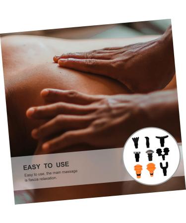 Buy Beaupretty 9-Piece Massage Head Set with Fascia Attachments - Ultimate Body Massage Device Accessories for Fitness & Relief - Buy Online on GoSupps.com