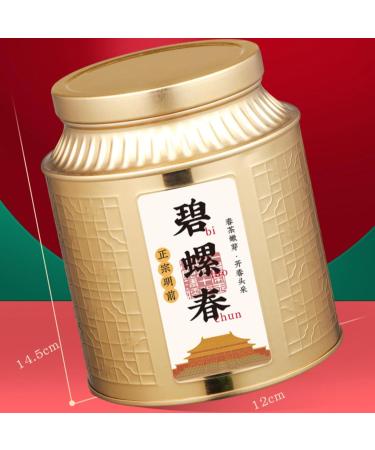 HQZM Natural Biluochun Strong Aroma Tender Leaf Suzhou Biluochun Chinese Tea Loose Leaf 250g * 2 - Buy Online on GoSupps.com