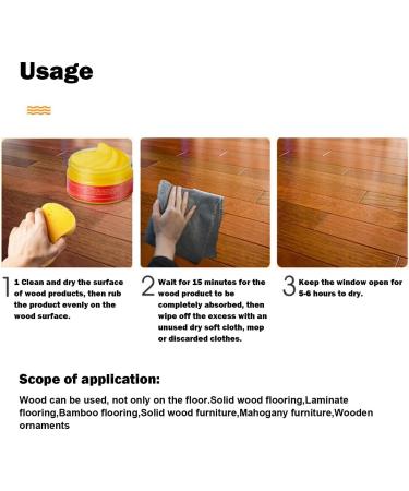 Furniture Wax For Wood - 80g Easy Application Wood Polish Easy To Apply Odorless Wood Wax Enhances The Natural Beauty Of Oak Pine Beech Seals & Protects For Perfect Finish - Buy Online on GoSupps.com