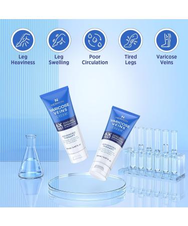 Hermon Varicose Veins Cream Varicose Veins for Legs Spider Vein for Legs Natural Soothing Leg Varicose & Spider Veins Cream - 5.07 Fl Oz (Pack of 1) - Buy Online on GoSupps.com