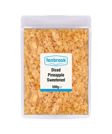 Diced Pineapple (Sweetened) 500g by Fenbrook