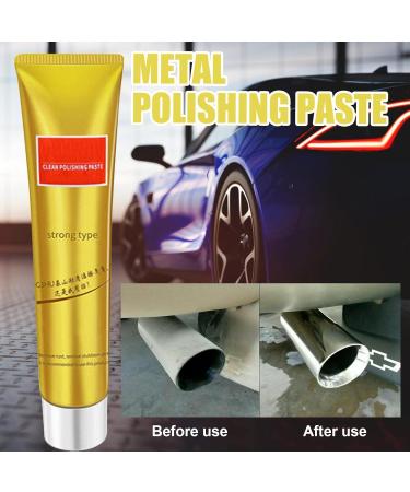 Metal Polishing Paste | All Metal Polish Cream Metal Polishing Cream Metal Polishing Paste Multifunction Rust Remover Stainless Steel Polishing Paste Littryee A: 5g Strong - Buy Online on GoSupps.com