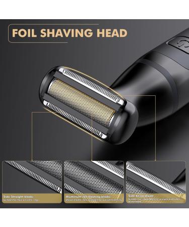 Intimate Razor for Men | Kibiy IPX7 Waterproof Body Hair Trimmer with Hypoallergenic Shear Film & Type C Charging - Professional Full Body Care - Buy Online on GoSupps.com