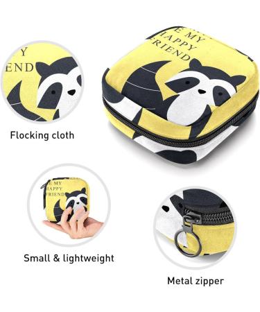 Buy Women's Bonds Storage Pockets - Portable Raccoon Period Kit | Feminine Product Bag for Girls - Buy Online on GoSupps.com