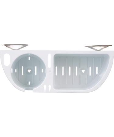 Seachoice Cruisin' Caddy: UV-Resistant Marine Boat Beverage & Item Organizer - White - Buy Online on GoSupps.com