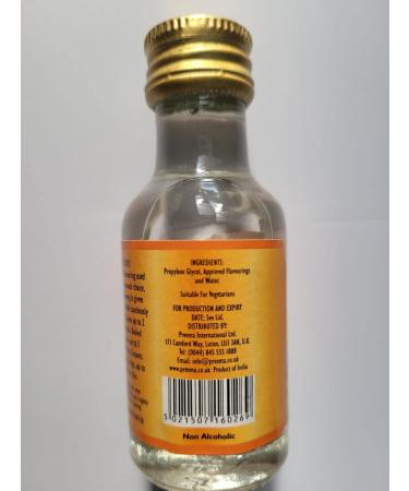 Preema Halal 2x28ml Food Essence Orange Flavour - 28ml Bottle (Pack of 1) | Free P&P - Buy Online on GoSupps.com