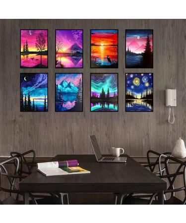 5D Diamond Painting Kits for Adults - Tiny Fun 12 Pack DIY Art Kit with Round Full Drill Diamonds for Home Decoration - 12x16 Inch - Buy Online on GoSupps.com