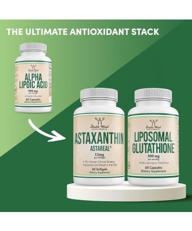 Buy Alpha Lipoic Acid 600mg - Potent Antioxidant for Neuropathy & Heart Health - Vegan Non-GMO Gluten Free - 60 Capsules by Double Wood - Buy Online on GoSupps.com