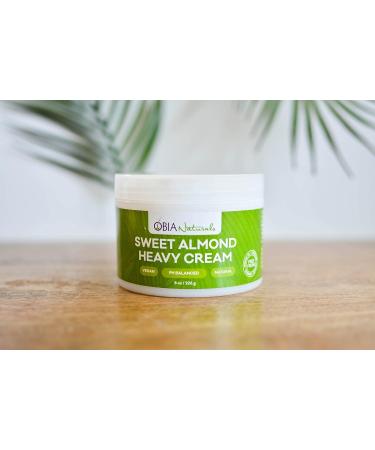 OBIA Naturals Sweet Almond Heavy Cream 8 Oz - Nourishing Hair Treatment - Buy Online on GoSupps.com