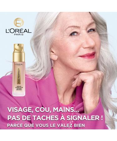 L'Or al Paris Age Perfect Golden Age Re-Fortifying Rosy Day Cream 50 ml + Dark Spot Correcting Serum 30 ml - Buy Online on GoSupps.com