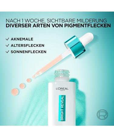  L'Oreal Paris L'Or al Paris Anti-Pigmentation Spot Cleansing Gel for Women: clarifies skin and refines pores ensuring a radiant complexion with niacinamide and salicylic acid Bright Reveal 1 x - Buy Online on GoSupps.com