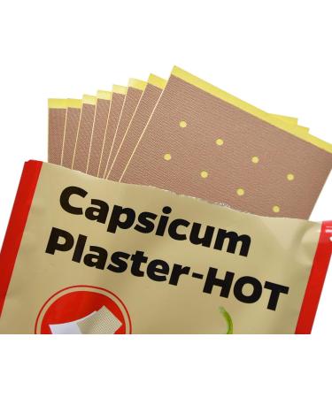 40pcs Capsaicin Back Pain Relief Patches for Muscle Strain - Breathable Stickers for Discomfort Removal - Buy Online on GoSupps.com