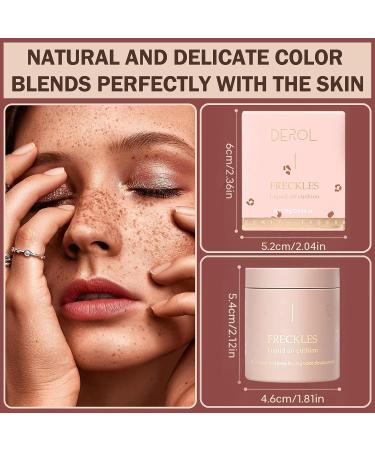 Freckle Pen Stamp - Waterproof Long Lasting Natural Makeup for Fake Freckles - Saddle Brown - Buy Online on GoSupps.com