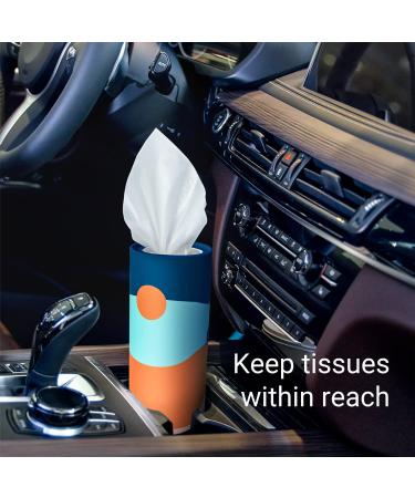 Elinnee Car Tissue: Disposable Face Towel for Car Cup Holder - Durable, Soft, and Comfortable (4 Canisters/200 Tissues) - Buy Online on GoSupps.com