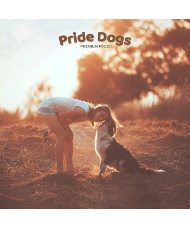 Prideedogs Beef Head Skin Plates 1000g | Premium Dog Chew Snacks | 100% German Beef | Odor-Neutral Packaging | International Shipping - Buy Online on GoSupps.com