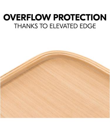 Hauck Alpha+ Wooden Tray Natural - FSC Sustainable Certified Beechwood Elevated Highchair Tray Easy to Clean - Buy Online on GoSupps.com