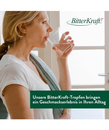 Organic Bitter Power Drops - High-Dose Herbal Formula by Hildegard von Bingen | 100% Natural Vegan Made in Germany (100ml) for Digestive Health - Buy Online on GoSupps.com