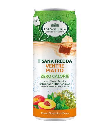 L'Angelica L'Angelica Cold Flat Stomach Herbal Tea Caraway Herbal Tea Fennel Mint and Cardamom for Intestinal Gas Removal Sugar Free 0 Calories 12 Cans