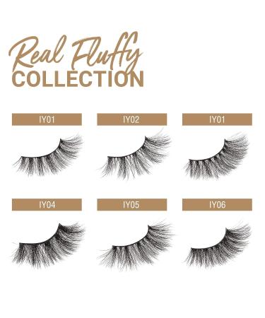 i-ENVY Natural Wave Effect False Eyelashes - Eye Lifting Curls - Real Fluffy Fake Lashes (2 Pack) - Buy Online on GoSupps.com