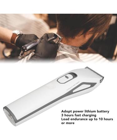 Electric Hair Clipper for Men - Cordless Hair Trimmer with 4 Modes for Home Use (White) - International Shipping Available - Buy Online on GoSupps.com