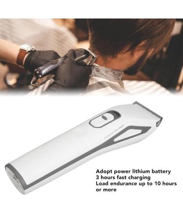 Premium Cordless Hair Trimmer | 4 Modes Electric Clipper | Low Noise 7000 RPM | Perfect for Home & Barber Use (White - Buy Online on GoSupps.com