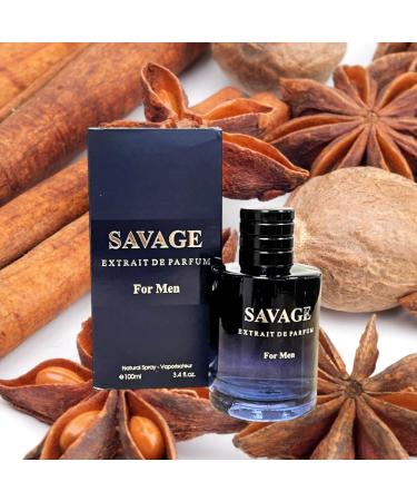 SAVAGE EXTRAIT DE PARFUM FOR MEN EAU DE PARFUM 3.4 FL. Oz. Aromatic fragrance for Men. - Buy Online on GoSupps.com