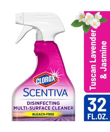 Clorox Scentiva Multi Surface Cleaner Spray Bottle 32oz Tuscan Lavender & Jasmine - Pack of 6 - Buy Online on GoSupps.com