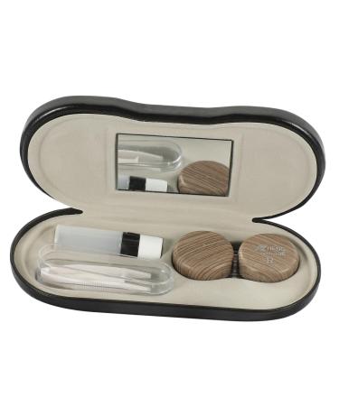 Zerodeko 1 Set glasses case with double usage purpose Multifunctional storage box travel set travel set Double-layer glasses case.