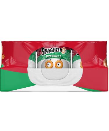SpaghettiOs Canned Pasta with Meatballs  Healthy Snack for Kids and Adults  15.6 OZ Can (Pack of 12) 15.6 Ounce (Pack of 12) - Buy Online on GoSupps.com
