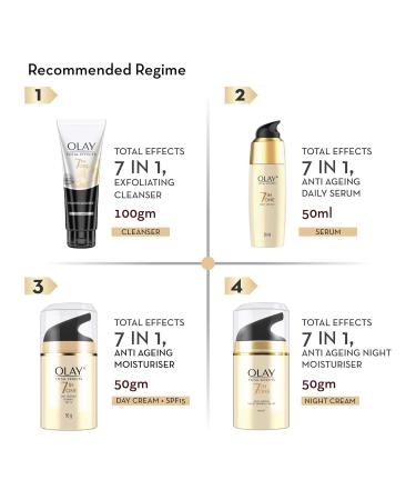 Olay Total Effects 7-in-1 Anti-Aging Serum 50ml - Best Anti-Aging Serum for Youthful Skin | Buy Internationally - Buy Online on GoSupps.com