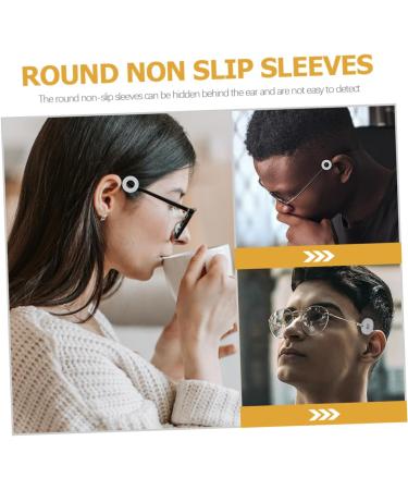 Doitool 30 Pairs Anti-Slip Glasses Covers | Non-Slip Silicone Sleeves for Secure Fit | Perfect for Glasses & Sunglasses - Buy Online on GoSupps.com