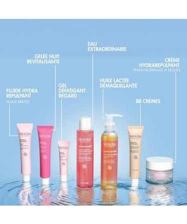 Melvita - Huile D maquillante - Source de Roses - Nettoyage Doux & Efficace - Enrichie en Extraits de Roses Sauvages & Huiles V g tales - 145 ml - Buy Online on GoSupps.com