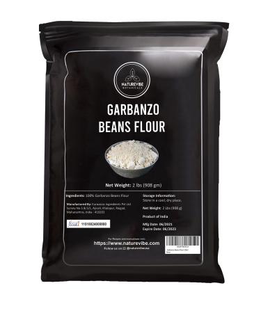 Naturevibe Botanicals Garbanzo Beans Flour, 2lbs | used for cooking (32 ounces)