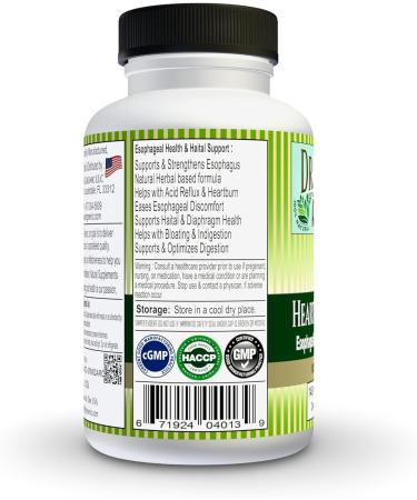 Dr. Greenic Acid Reflux Care Supplement 60 Capsules | Heartburn Relief | Esophageal Health & Haital Support - Buy Online on GoSupps.com