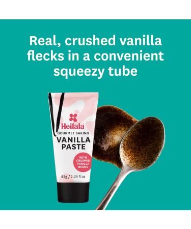 Heilala Vanilla Bean Paste - Gourmet Baking Paste with Real Ground Vanilla Beans - Buy Online on GoSupps.com