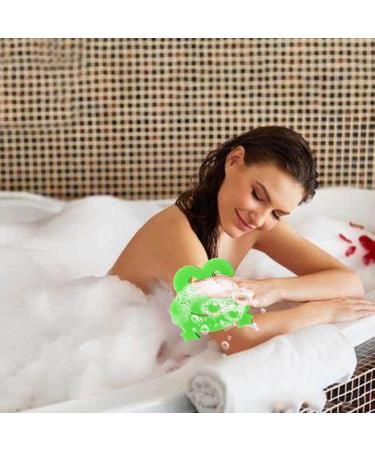 Decorhome Body Sponge for Shower | Animal Shape Deep Cleansing Scrubber | Bathing Sponge Cartoon Scrubber for Body Wash Cleaning Bathing Accessories Frog - Buy Online on GoSupps.com