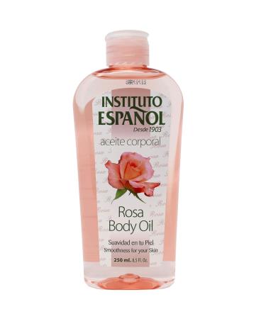 Instituto Espa ol Rosa Body Oil 2-Pack - 8.5 FL Oz Bottles for Smooth Skin - Buy Online on GoSupps.com