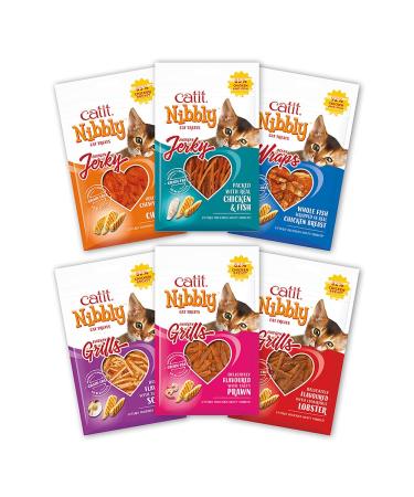 Catit Nibbly Mixed Cat Treat Variety Pack