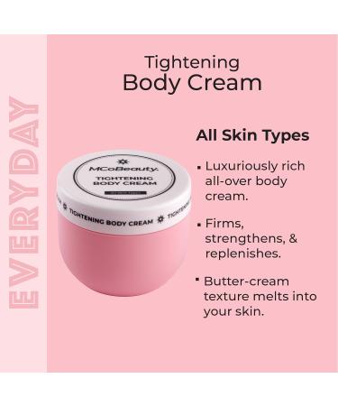 MCoBeauty Everyday Tightening Body Cream - Collagen Squalane Shea Butter & Coconut Oil | Vegan Cruelty-Free Skincare | International Shipping - Buy Online on GoSupps.com