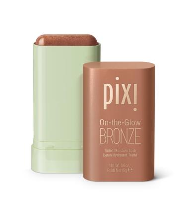 Pixi On-the-Glow Bronze - RichGlow Hydrating Tinted Moisture Bronzer Stick with Ginseng Aloe Vera & Fruit Extracts For Cheeks & Lips 19g / 0.6oz Paraben-Free