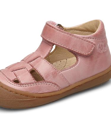 Naturino WAD Leather Closed-Toe Shoes - Pink, Size 3 UK Child - Buy Online on GoSupps.com