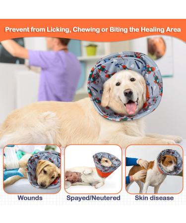 Buy Hjumarayan Halskrause Dog Collar - Adjustable Waterproof Leak Protection for Injury Prevention | Soft & Comfortable (Red M) - Buy Online on GoSupps.com