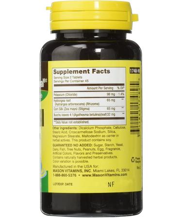 Mason Natural Water Pill with Potassium - 90 Tablets for Healthy Water Balance - Buy Online on GoSupps.com
