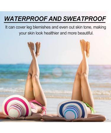 No Transfer Waterproof Leg Makeup Leg Makeup Lotion Waterproof Leg Makeup Tattoo Cover Waterproof Base For Body Makeup (#02 m) - Buy Online on GoSupps.com